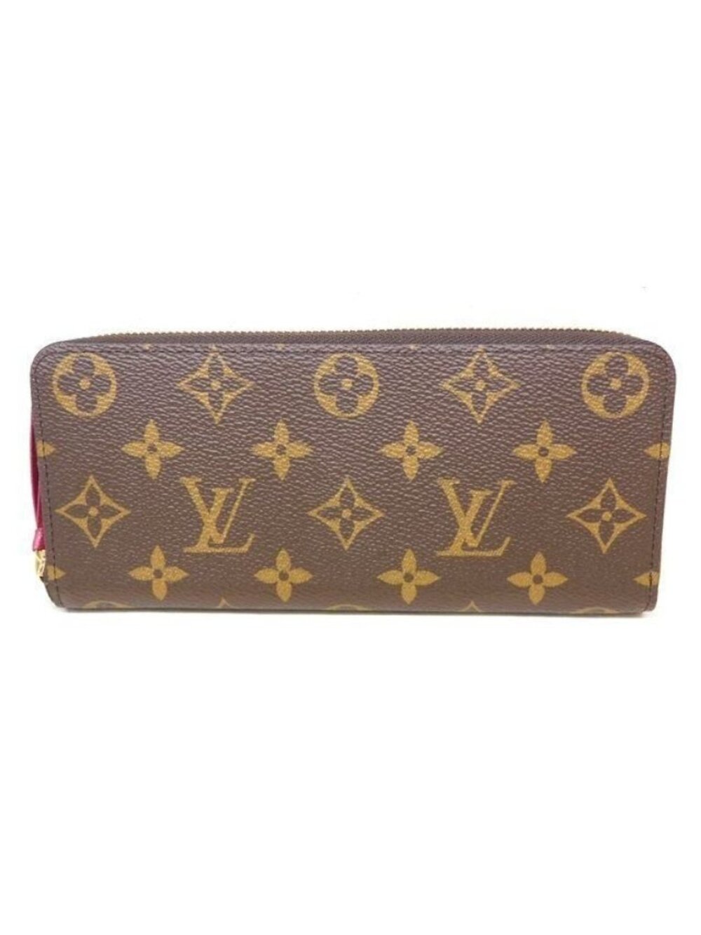 Louis Vuitton Portofino Clemence Monogram Fuchsia Wallet